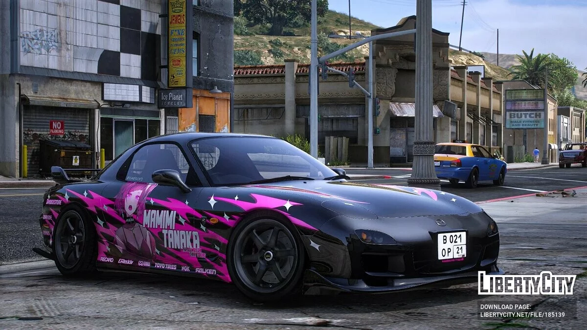 [Itasha] Mazda RX7 Spirit R 