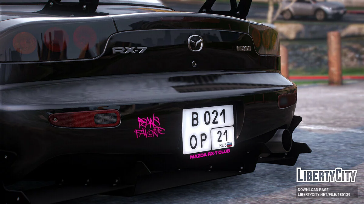 [Itasha] Mazda RX7 Spirit R 