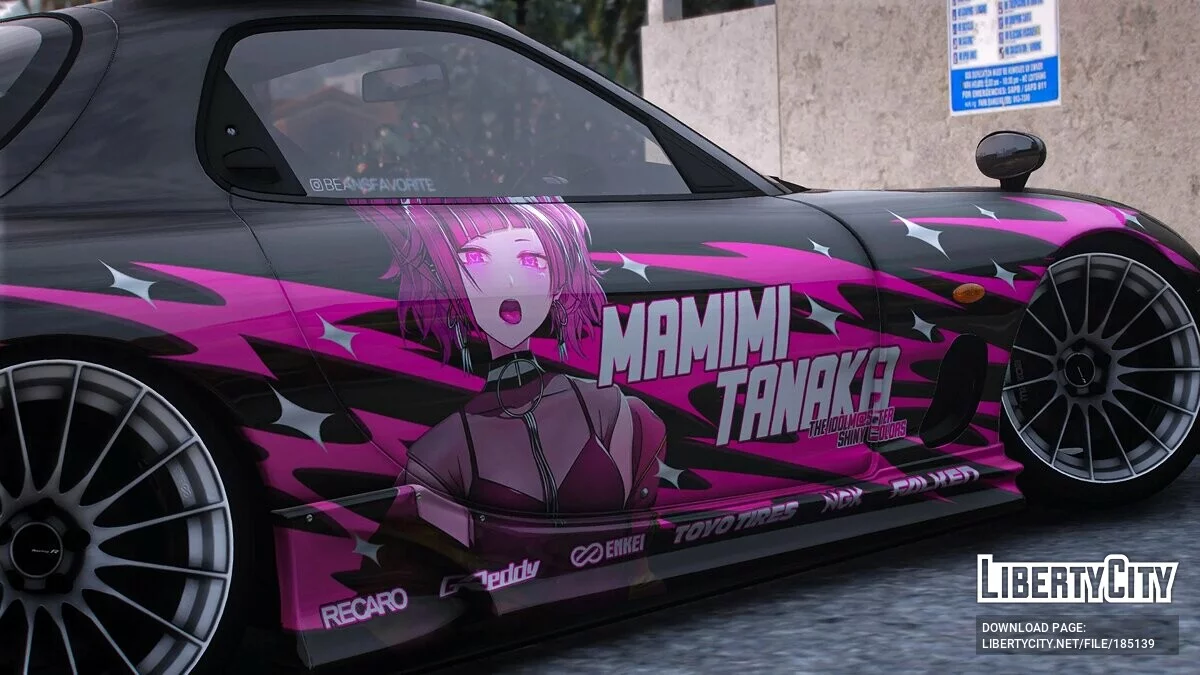 [Itasha] Mazda RX7 Spirit R 