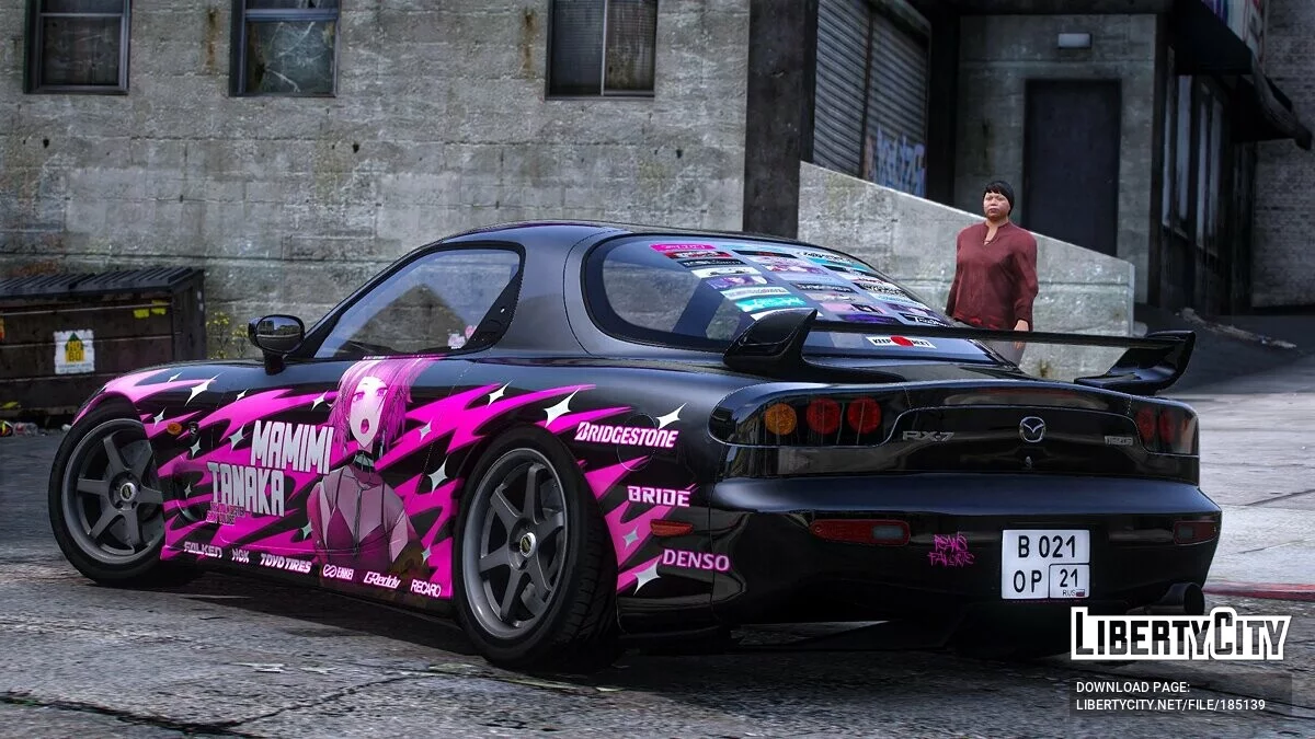 [Itasha] Mazda RX7 Spirit R 