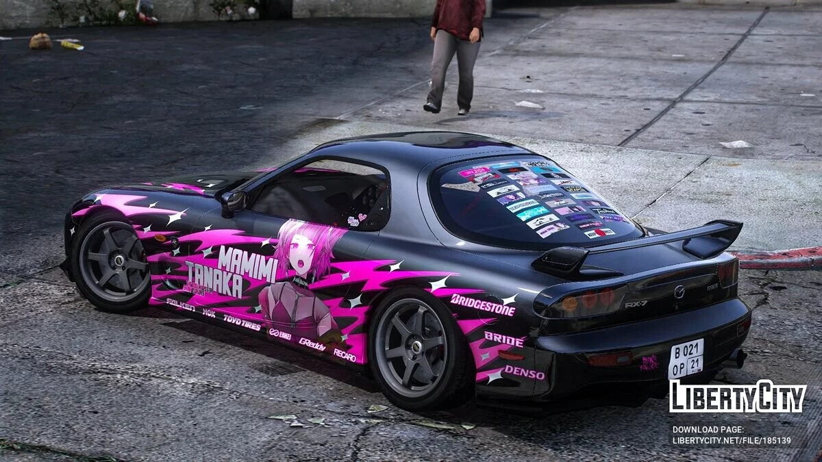 [Itasha] Mazda RX7 Spirit R 
