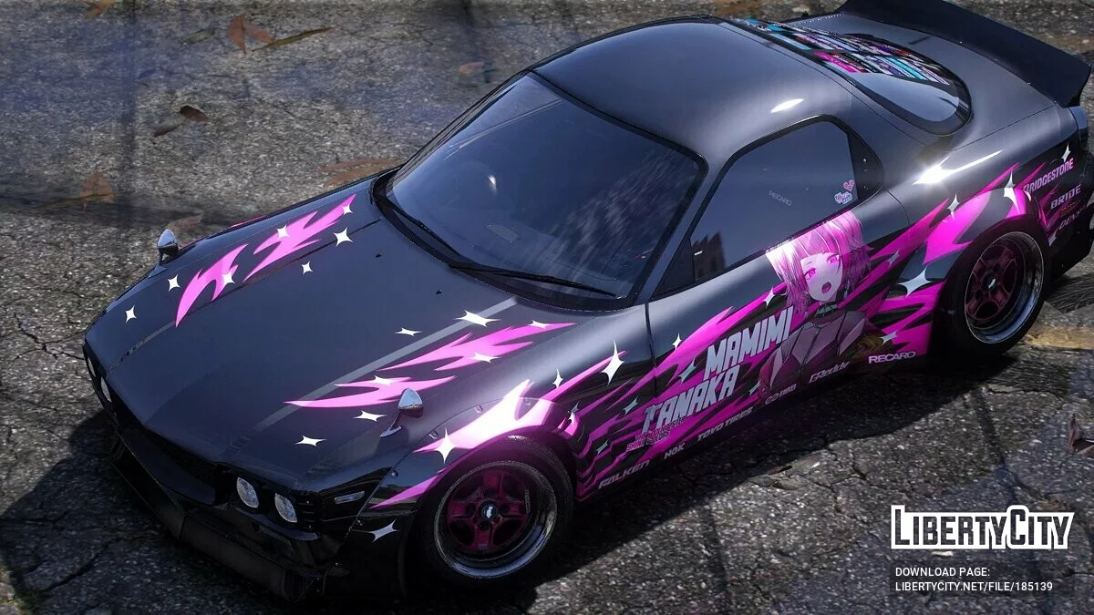 [Itasha] Mazda RX7 Spirit R 
