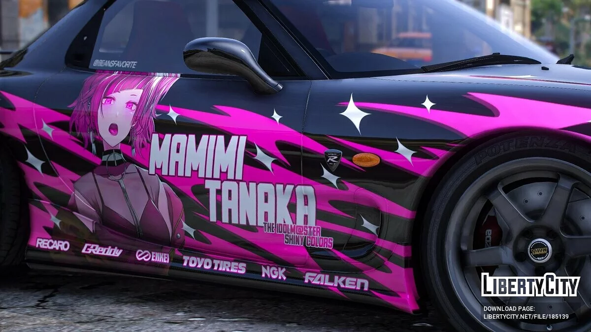 [Itasha] Mazda RX7 Spirit R 