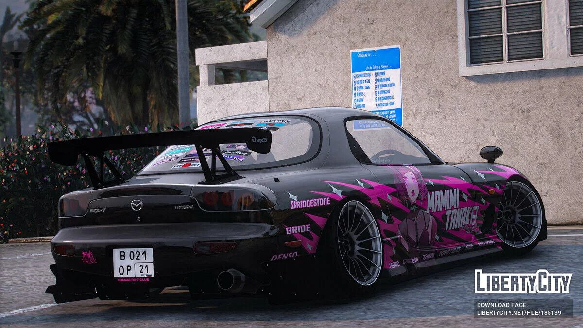 [Itasha] Mazda RX7 Spirit R 