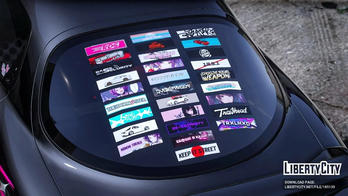 [Itasha] Mazda RX7 Spirit R 