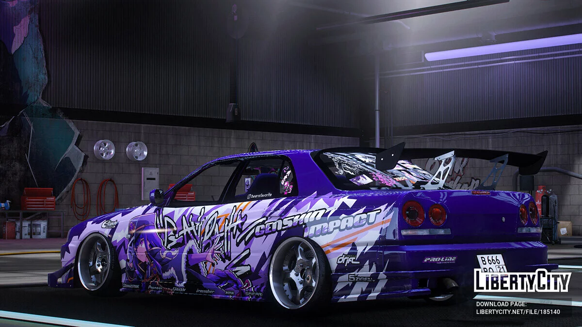 [Itasha] URAS-SKYLINE ER34 