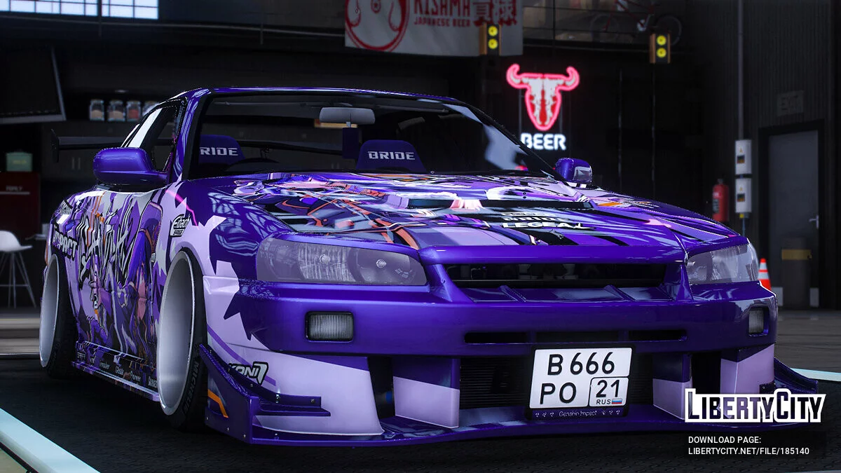 [Itasha] URAS-SKYLINE ER34 