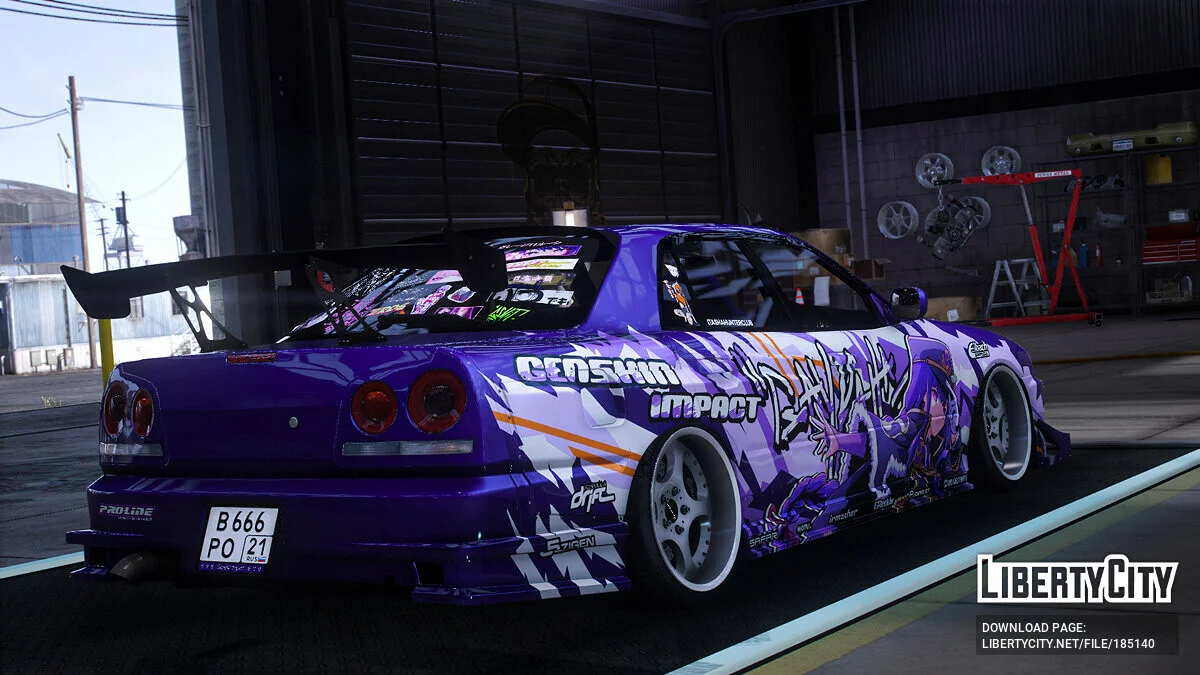 [Itasha] URAS-SKYLINE ER34 