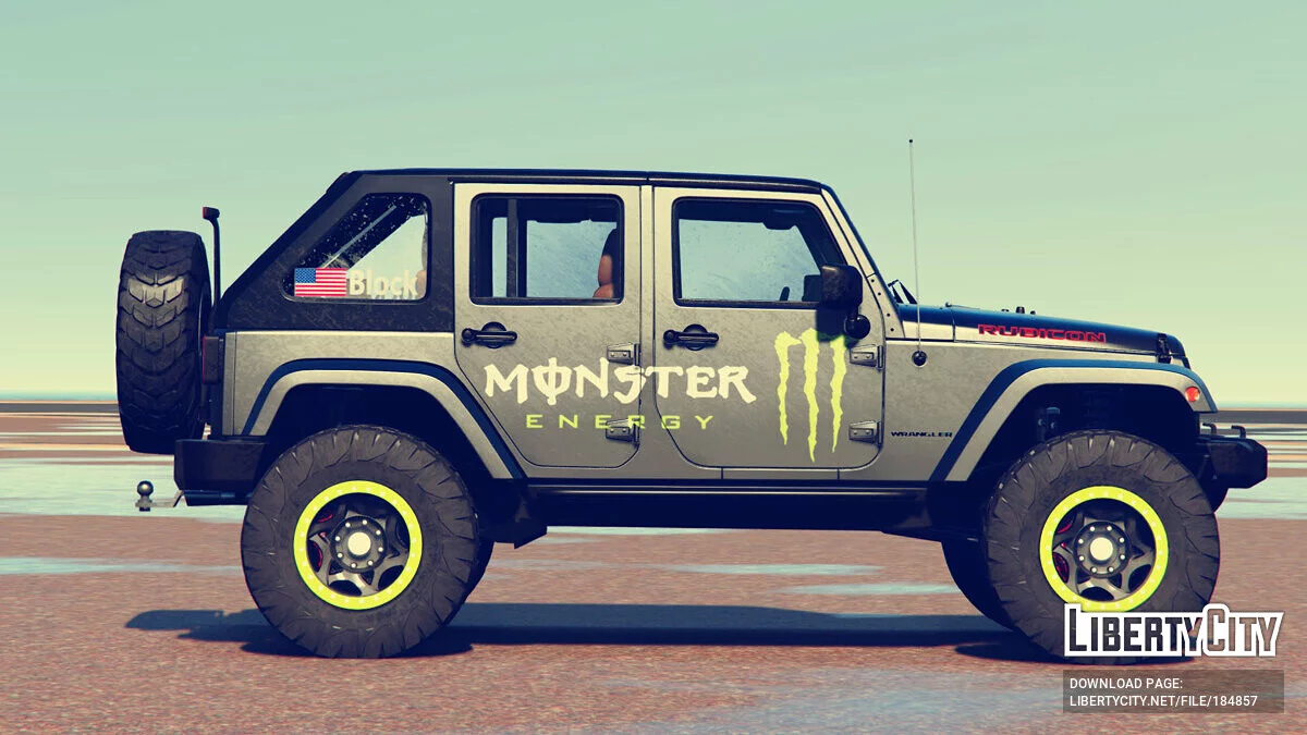 [Jeep Wrangler 2012 Rubicon] Monster Livery / GTA 5