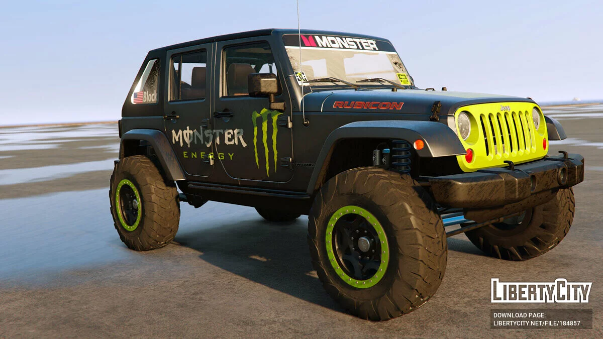 [Jeep Wrangler 2012 Rubicon] Monster Livery / GTA 5