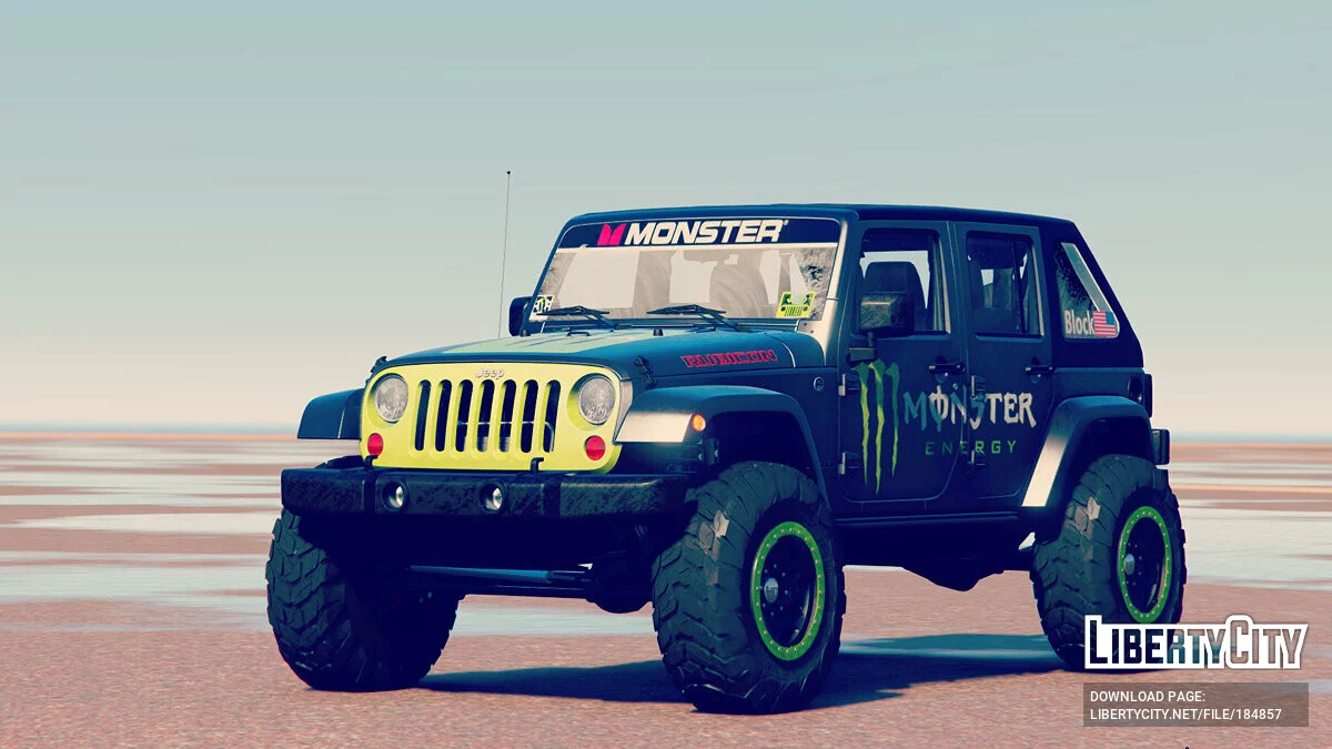 [Jeep Wrangler 2012 Rubicon] Monster Livery / GTA 5