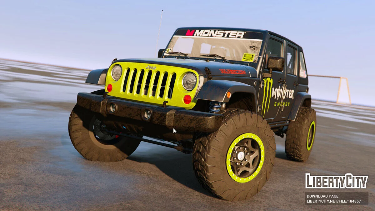 [Jeep Wrangler 2012 Rubicon] Monster Livery / GTA 5