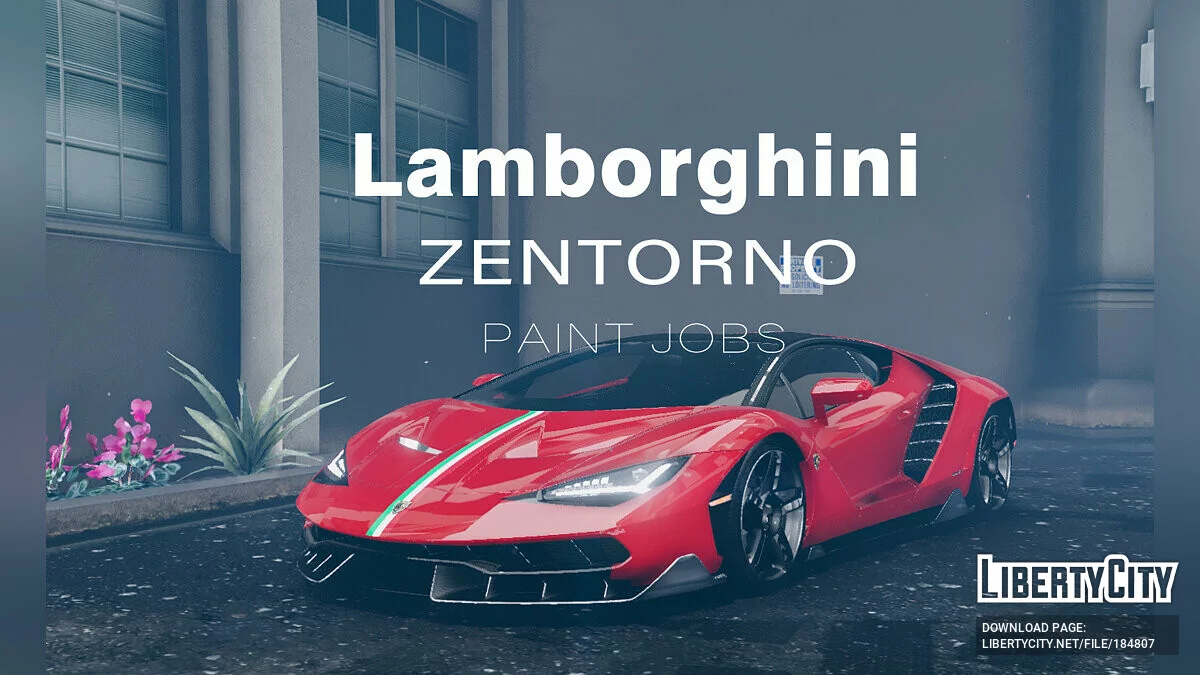 Lamborghini Centenario LP770-4 Livery / GTA 5