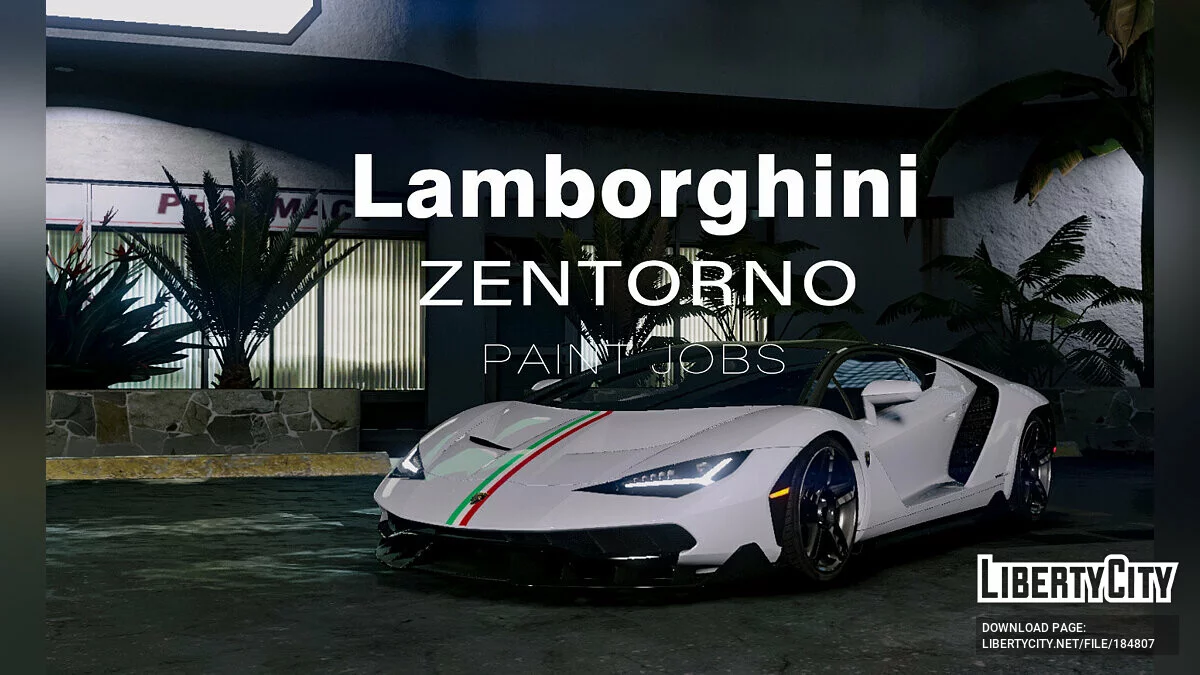 Lamborghini Centenario LP770-4 Livery / GTA 5