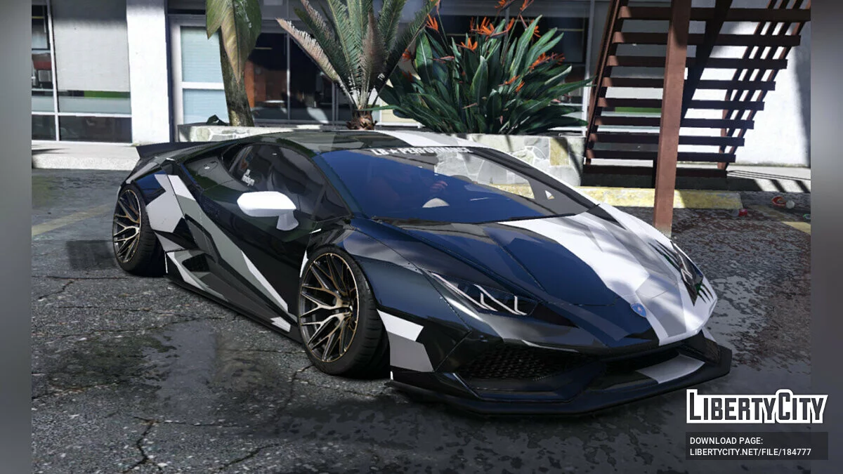 Lamborghini Huracan LP610-4 Livery 1.0 / GTA 5