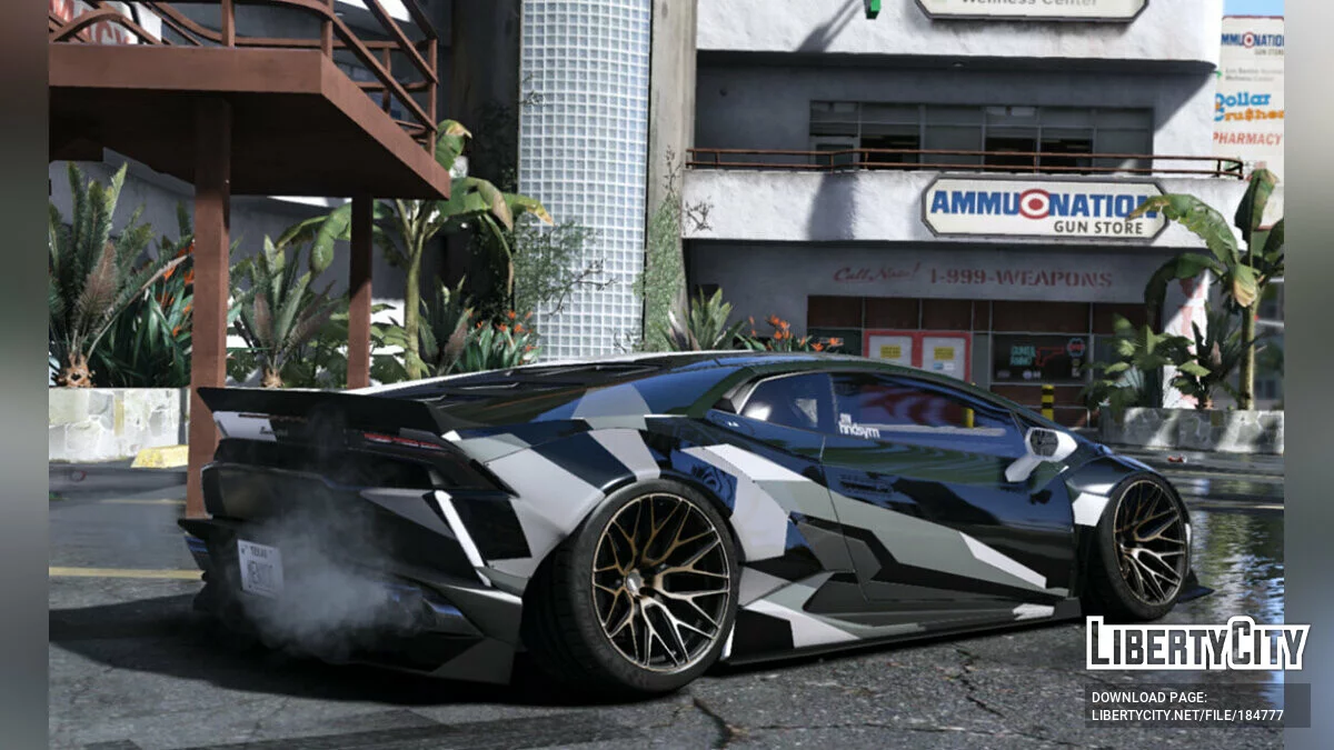 Lamborghini Huracan LP610-4 Livery 1.0 / GTA 5