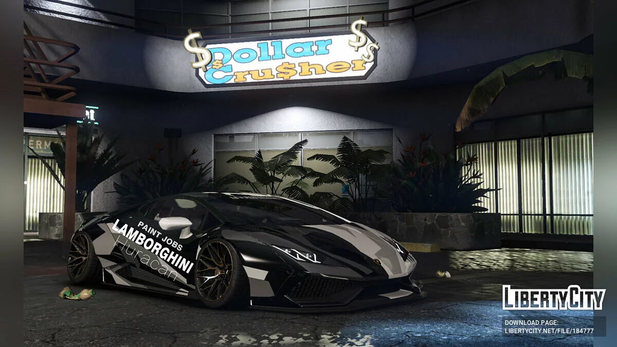 Lamborghini Huracan LP610-4 Livery 1.0 / GTA 5