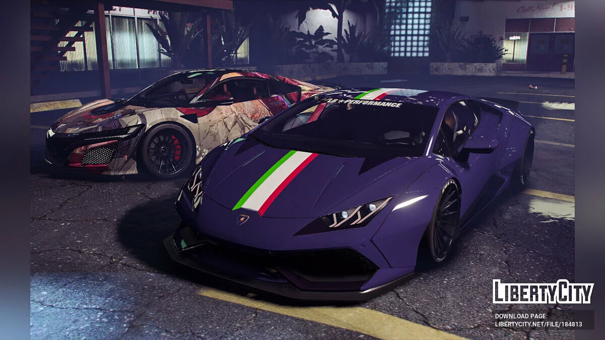 Lamborghini Huracan LP610-4 Livery 1.0 / GTA 5