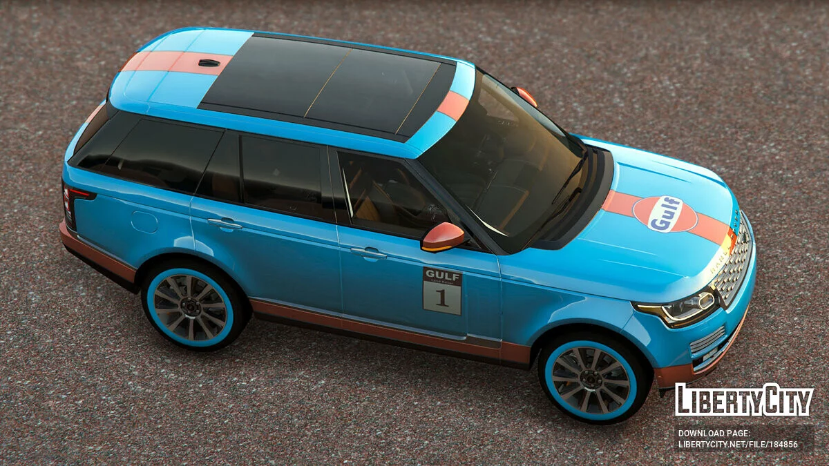 [Land Rover Range Rover 2014] Gulf Livery / GTA 5