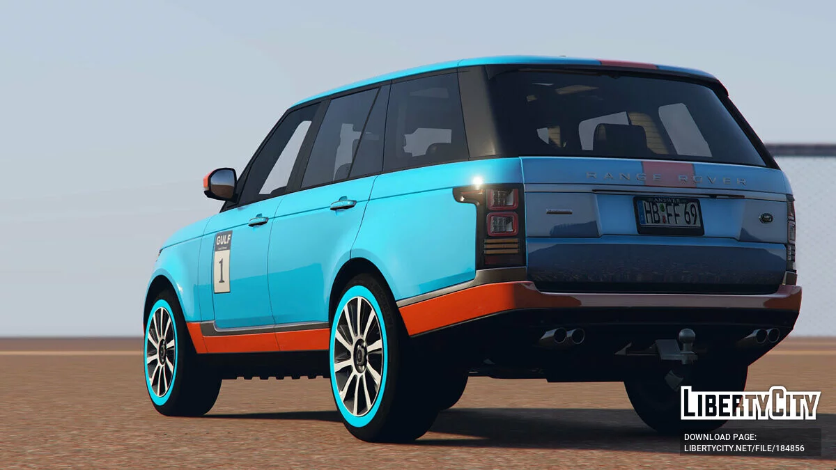 [Land Rover Range Rover 2014] Gulf Livery / GTA 5
