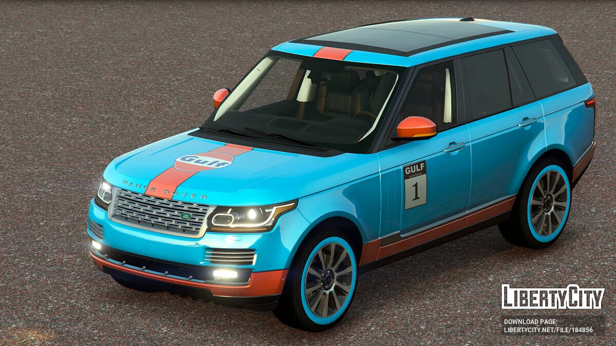 [Land Rover Range Rover 2014] Gulf Livery / GTA 5