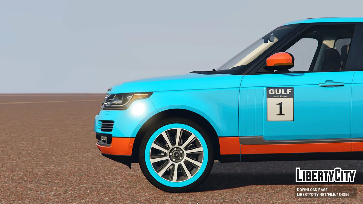 [Land Rover Range Rover 2014] Gulf Livery / GTA 5