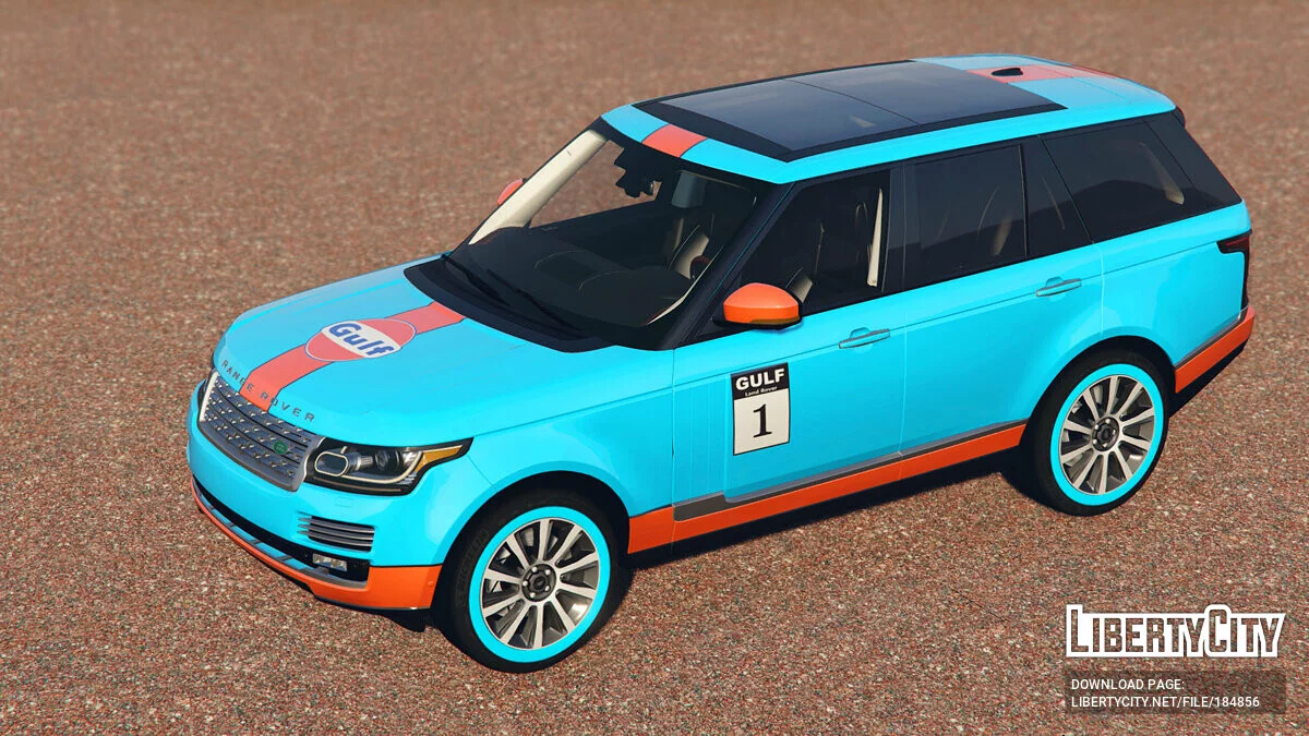 [Land Rover Range Rover 2014] Gulf Livery / GTA 5