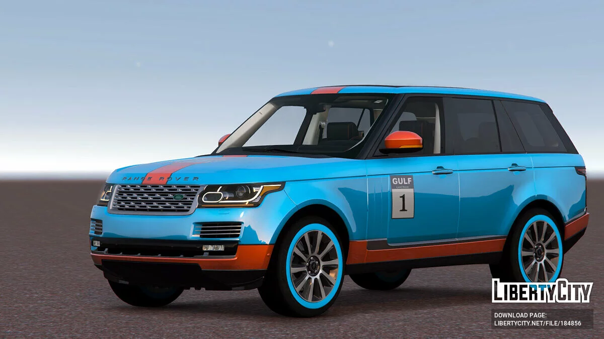 [Land Rover Range Rover 2014] Gulf Livery / GTA 5