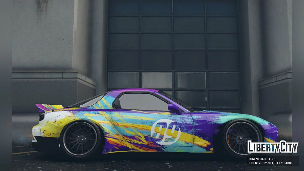 Mazda RX-7 Rocket Bunny Livery 1.0 / GTA 5