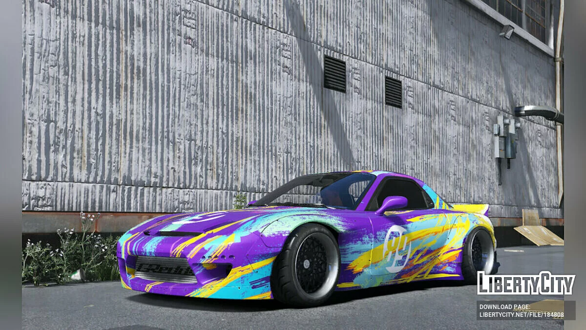 Mazda RX-7 Rocket Bunny Livery 1.0 / GTA 5