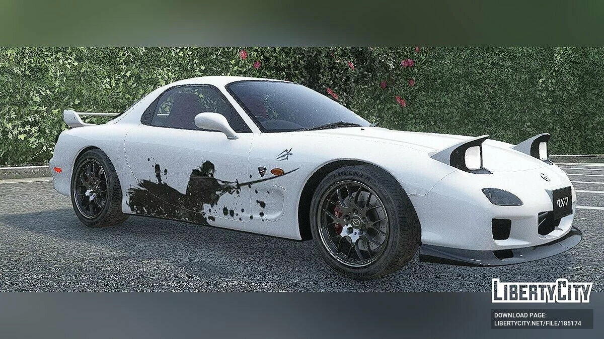 Mazda RX7 Spirit Ninja Livery / GTA 5