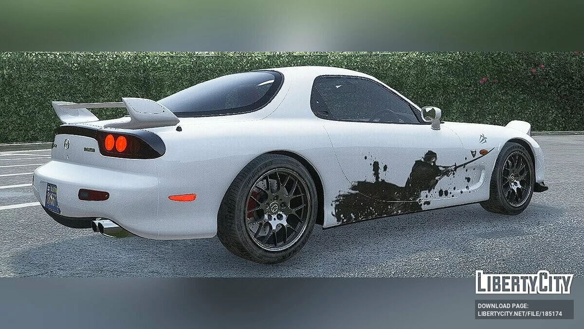 Mazda RX7 Spirit Ninja Livery / GTA 5