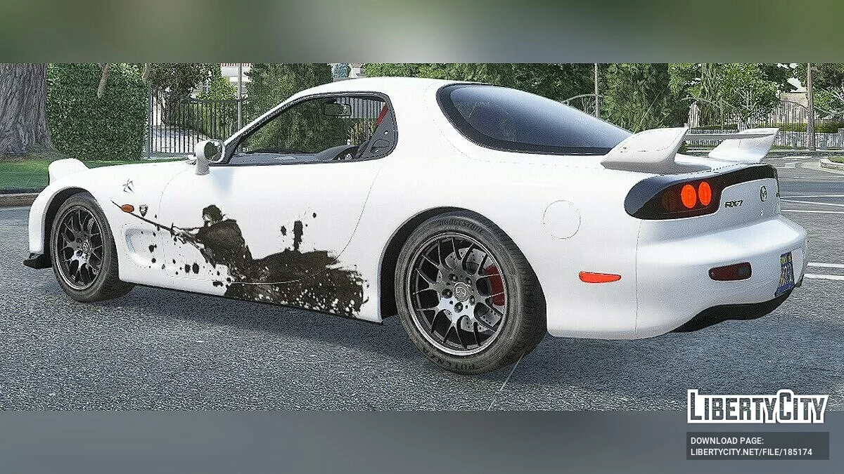 Mazda RX7 Spirit Ninja Livery / GTA 5