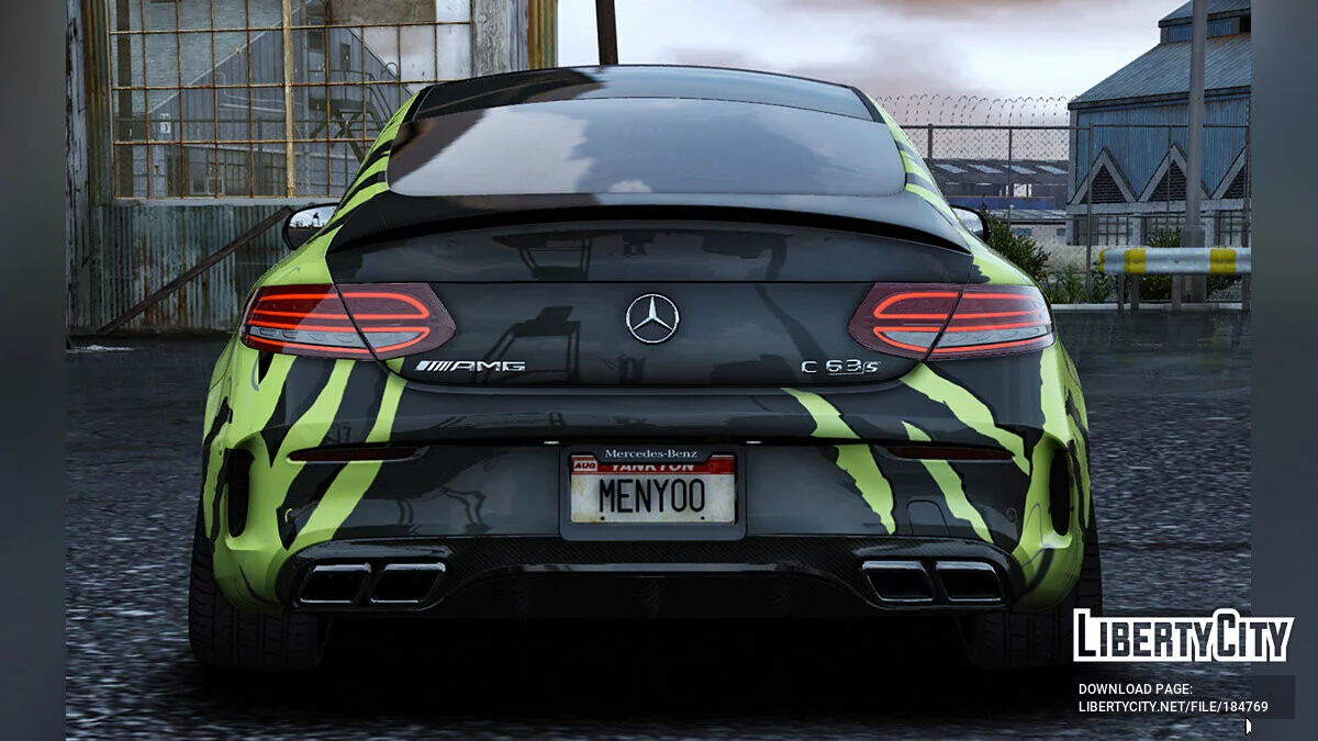 Mercedes-Benz AMG C 63 S Livery / GTA 5