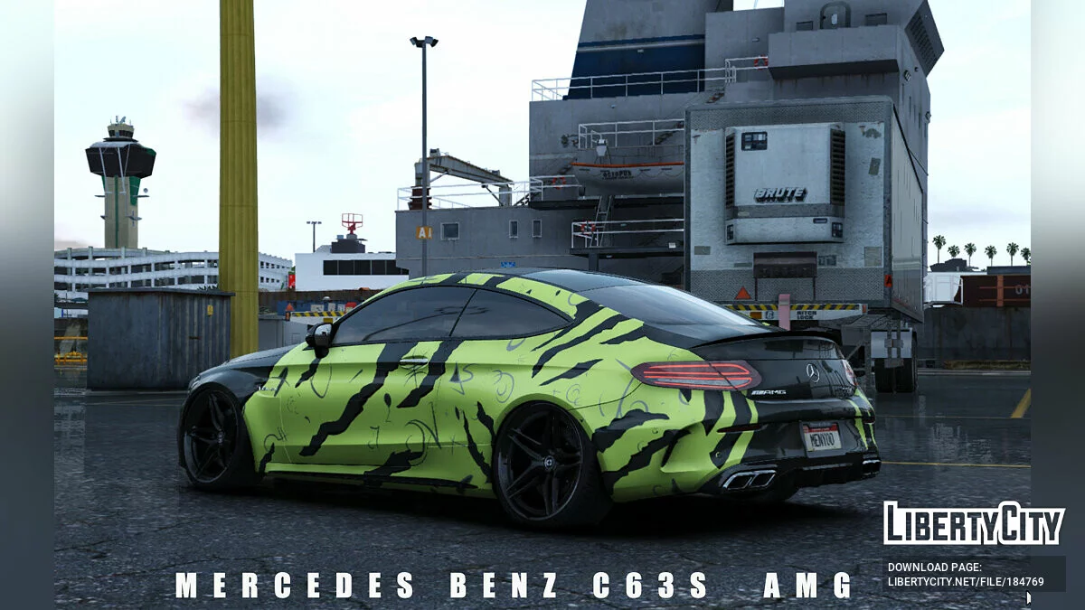 Mercedes-Benz AMG C 63 S Livery / GTA 5