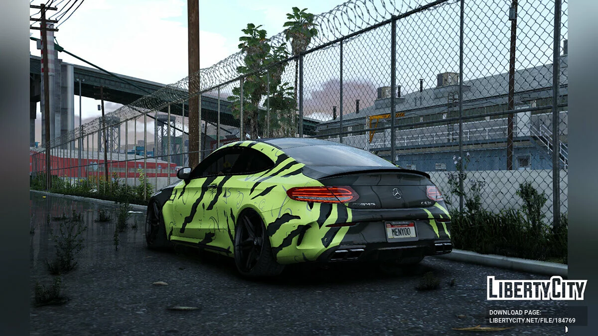 Mercedes-Benz AMG C 63 S Livery / GTA 5