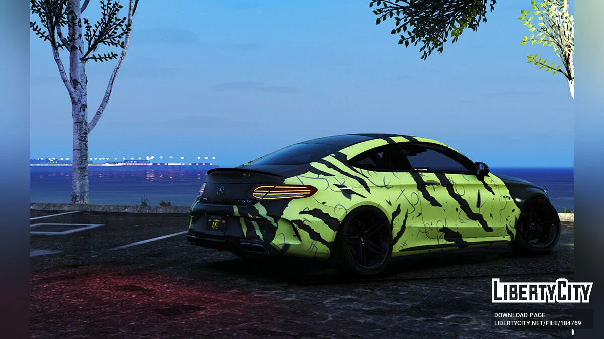 Mercedes-Benz AMG C 63 S Livery / GTA 5