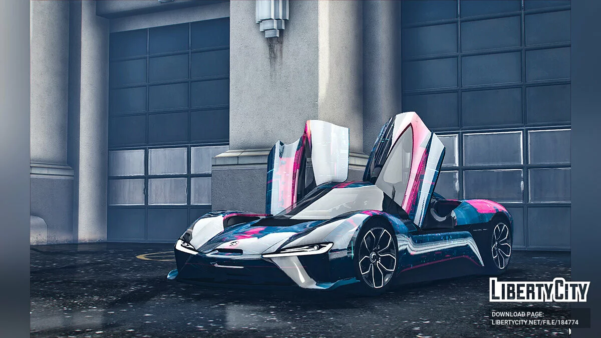 NIO EP9 livery 4K 1.0 / GTA 5