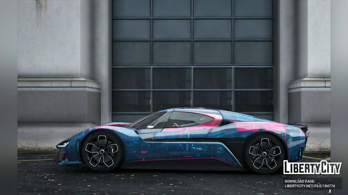 NIO EP9 livery 4K 1.0 / GTA 5