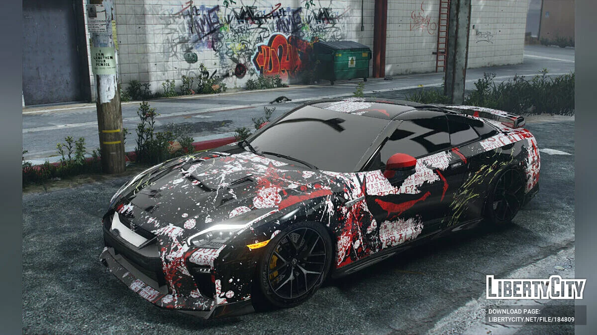 Nissan GTR Livery 1.0 / GTA 5