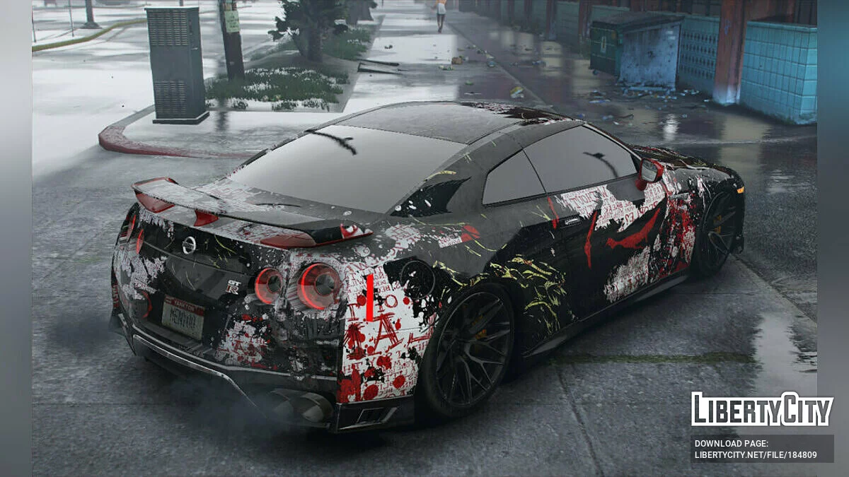 Nissan GTR Livery 1.0 / GTA 5