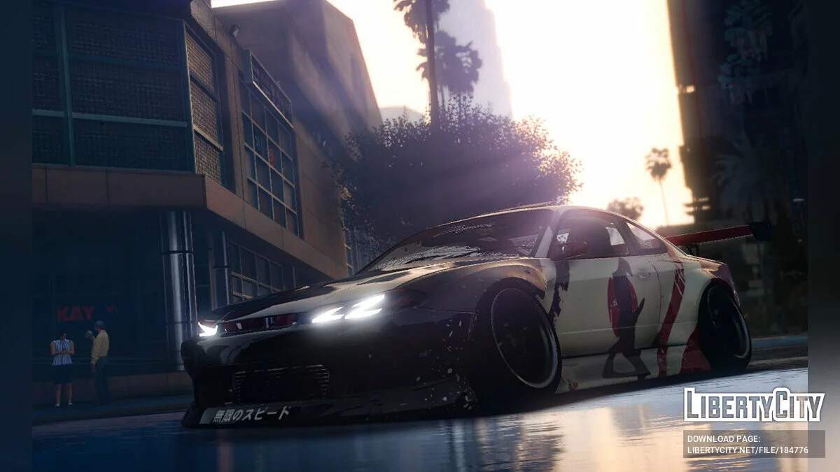 Nissan Silvia S15 Livery 4K / GTA 5