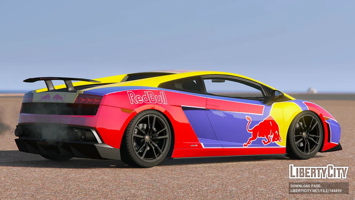 Red Bull Livery (Lamborghini Gallardo LP570-4 Superleggera 2011) 1.0 / GTA 5