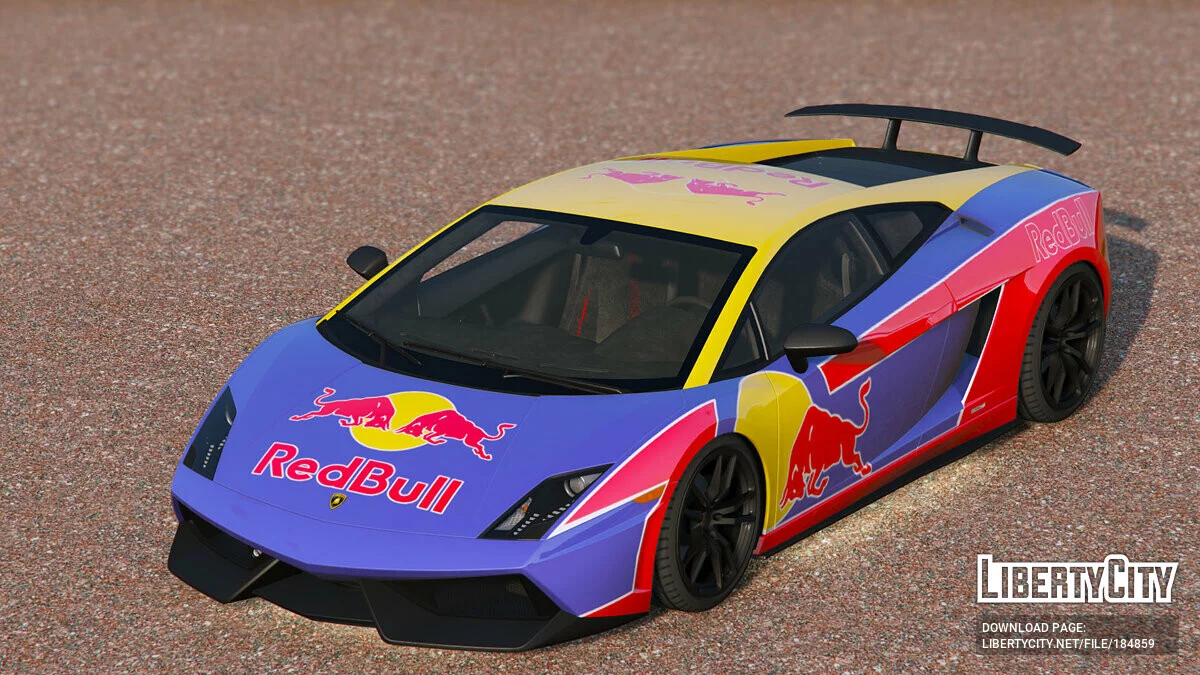 Red Bull Livery (Lamborghini Gallardo LP570-4 Superleggera 2011) 1.0 / GTA 5