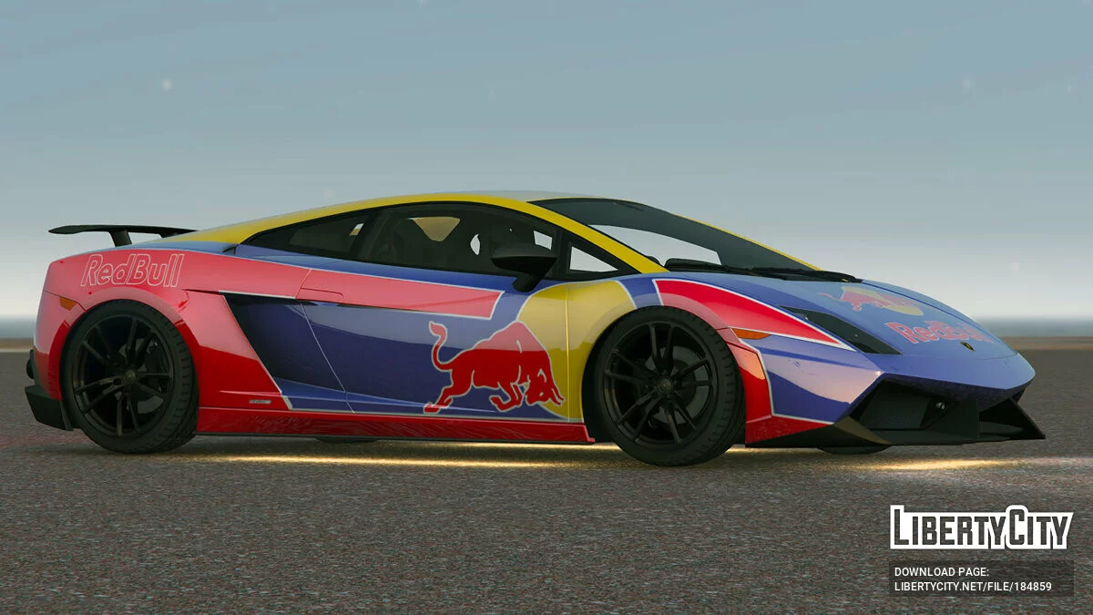Red Bull Livery (Lamborghini Gallardo LP570-4 Superleggera 2011) 1.0 / GTA 5
