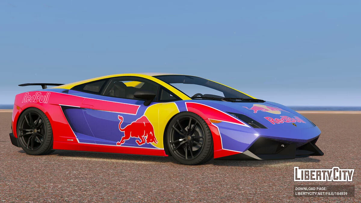 Red Bull Livery (Lamborghini Gallardo LP570-4 Superleggera 2011) 1.0 / GTA 5