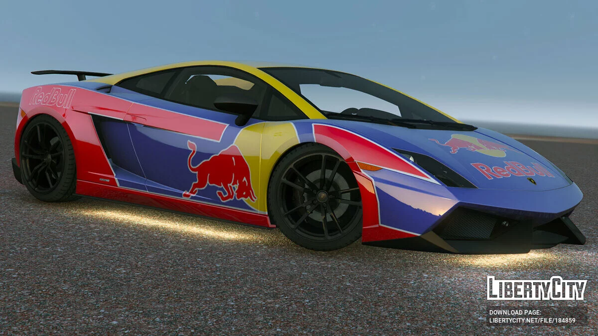 Red Bull Livery (Lamborghini Gallardo LP570-4 Superleggera 2011) 1.0 / GTA 5