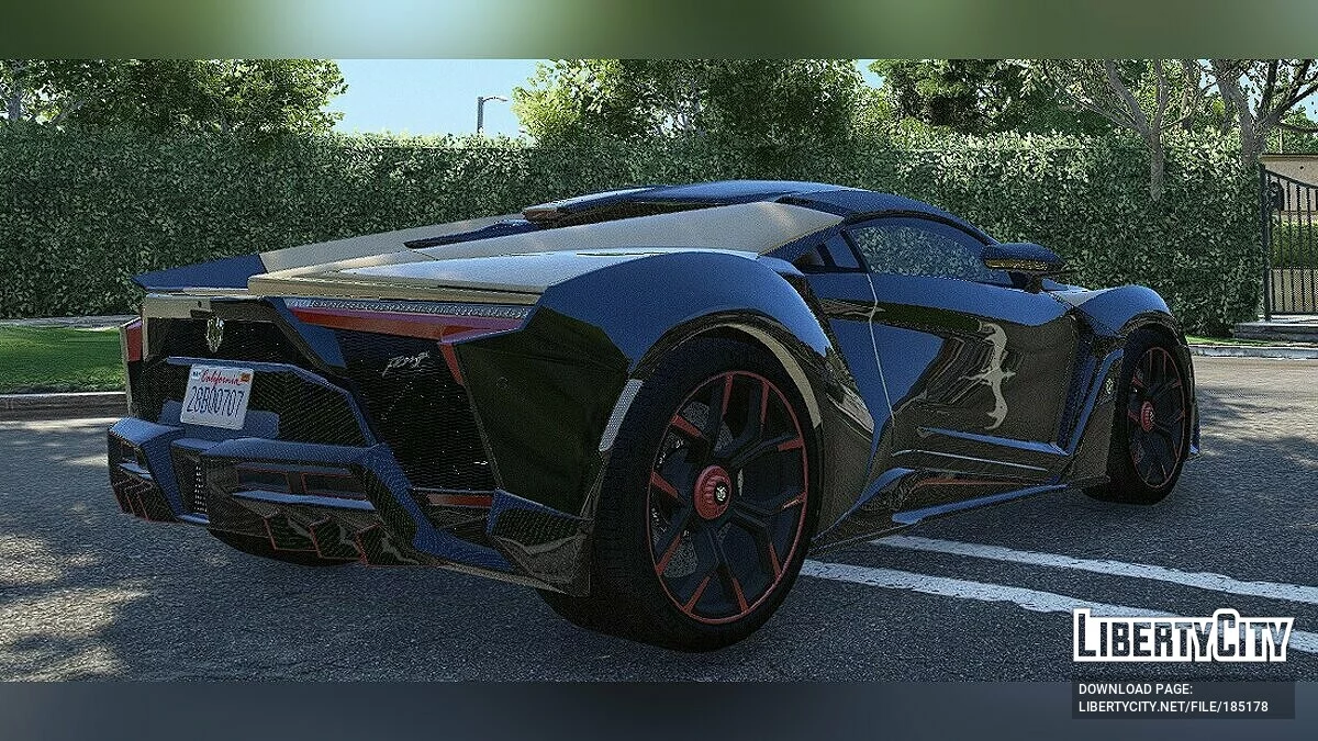 W-Motors Fenyr Supersport 2016 Dragon Yin Yang Livery / GTA 5