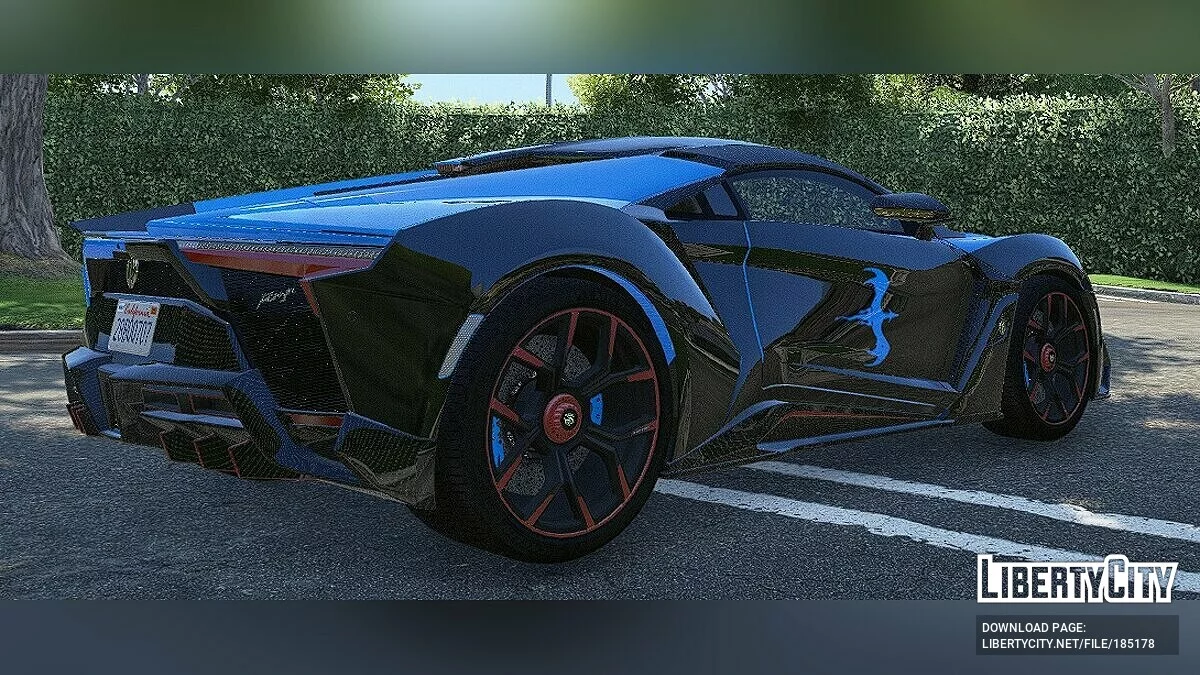 W-Motors Fenyr Supersport 2016 Dragon Yin Yang Livery / GTA 5