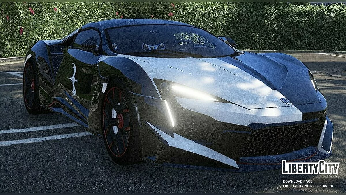 W-Motors Fenyr Supersport 2016 Dragon Yin Yang Livery / GTA 5